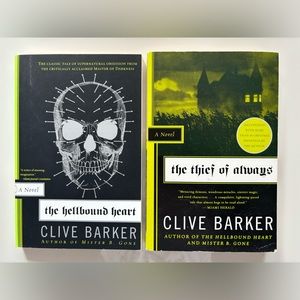 Clive Barker books